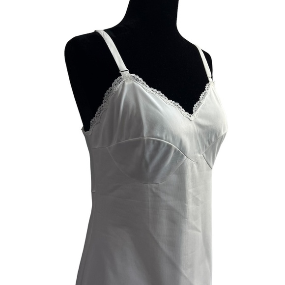 Vintage white body con mini slip - Picture 2 of 11